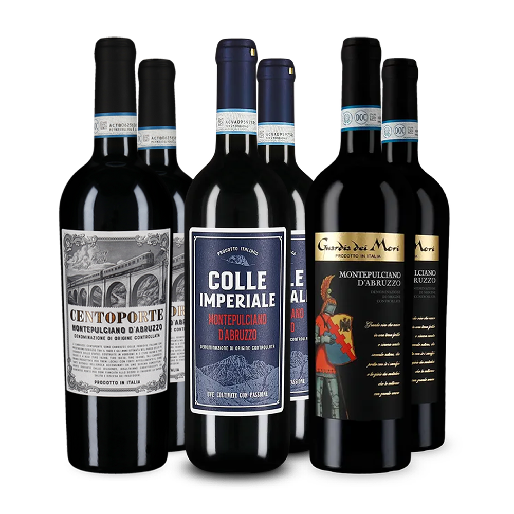 Montepulciano d'Abruzzo kóstolócsomagban