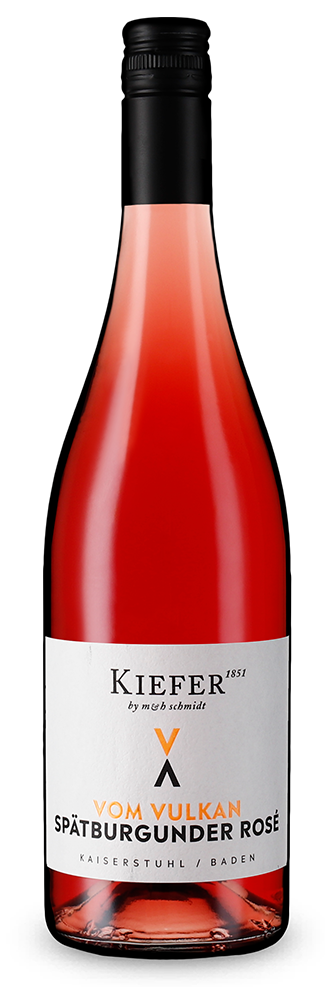 Friedrich Kiefer Vom Vulkan Spätburgunder Rosé 2024 – Gold