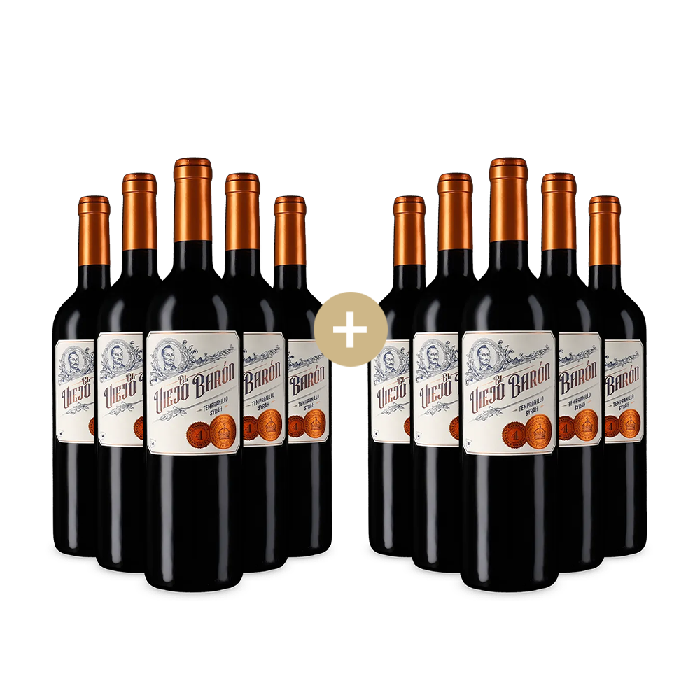 5+5 palack Tempranillo Syrah 2022 – Gold