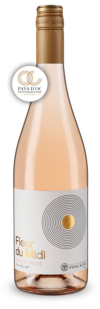 Fleur du Midi Merlot Rosé 2024 – Gold