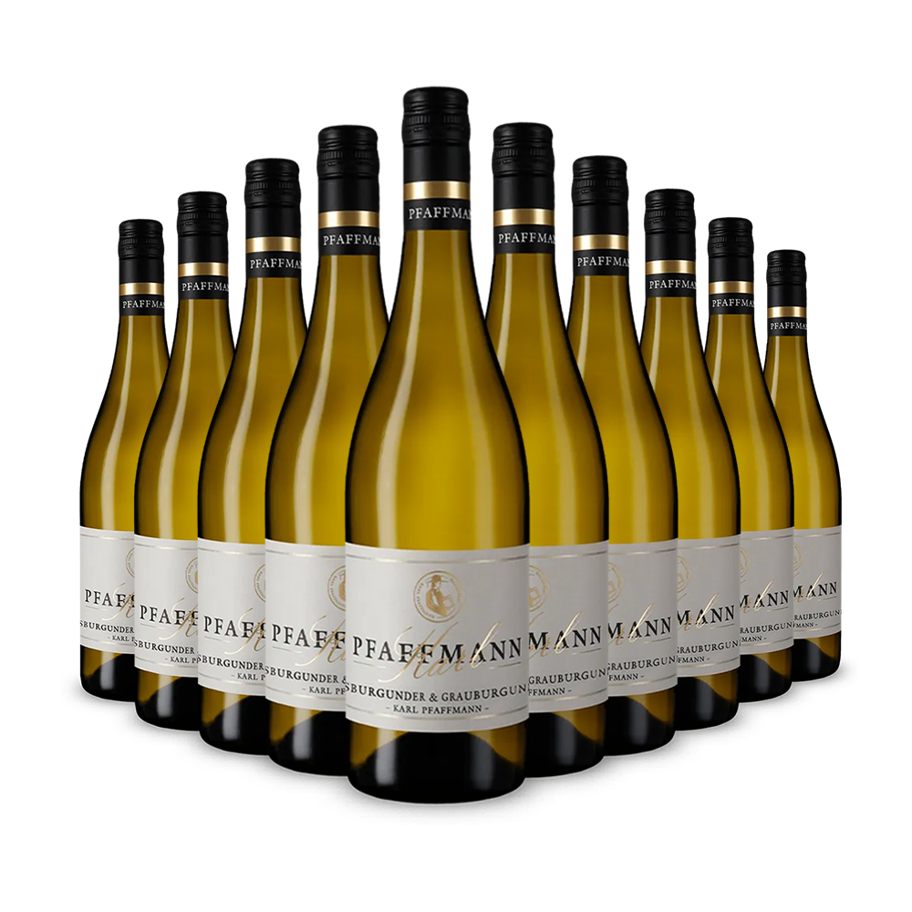 10 palack Edition Karl Pfaffmann Weißburgunder & Grauburgunder trocken 2024 – Gold