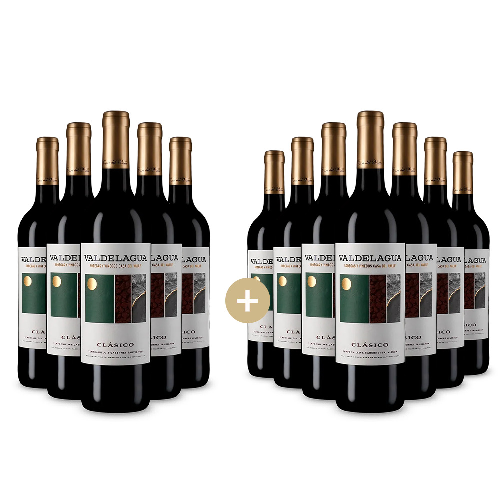5+7 palack Valdelagua Clásico Tinto 2023 – Gold