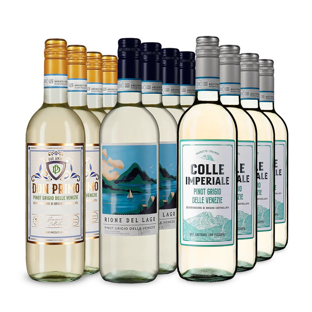Pinot grigio XXL: Aranyérmes slágerek 3x4-es csomagban – Gold