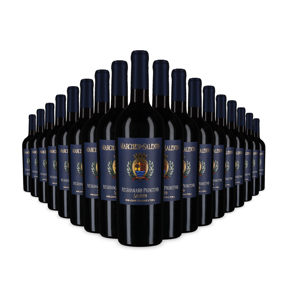 18 palack Negroamaro Primitivo 2024 – Gold