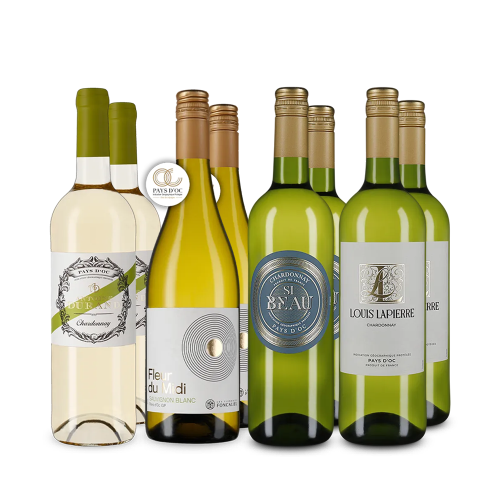 Francia chardonnay sztárok 4x2-es csomagban – Gold