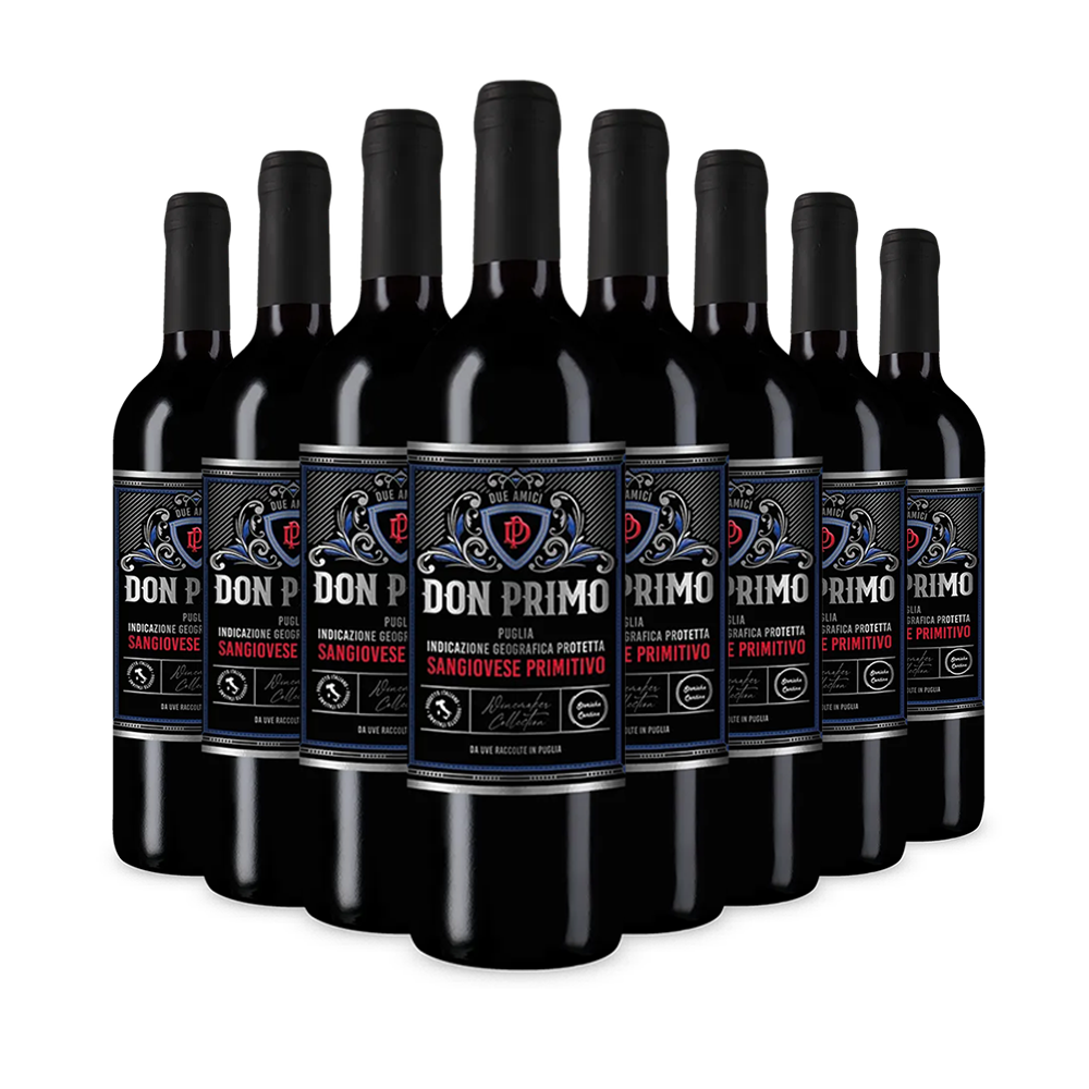 8 palack Sangiovese Primitivo 2024 – Gold