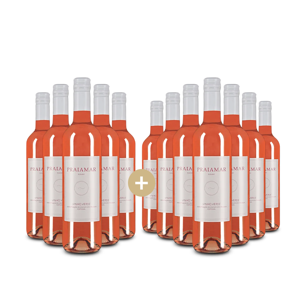 5+7 palack Vinho Verde Rosé – Gold