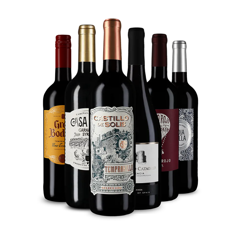 Csupa temperamentum: spanyol vörösborok kóstolócsomagban – Gold