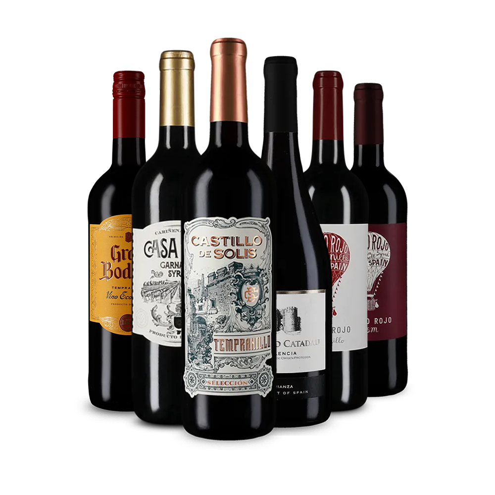 Csupa temperamentum: spanyol vörösborok kóstolócsomagban – Gold