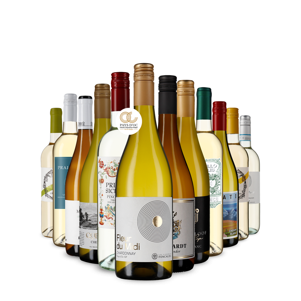 Sokarcú fehérborok kóstolócsomagban