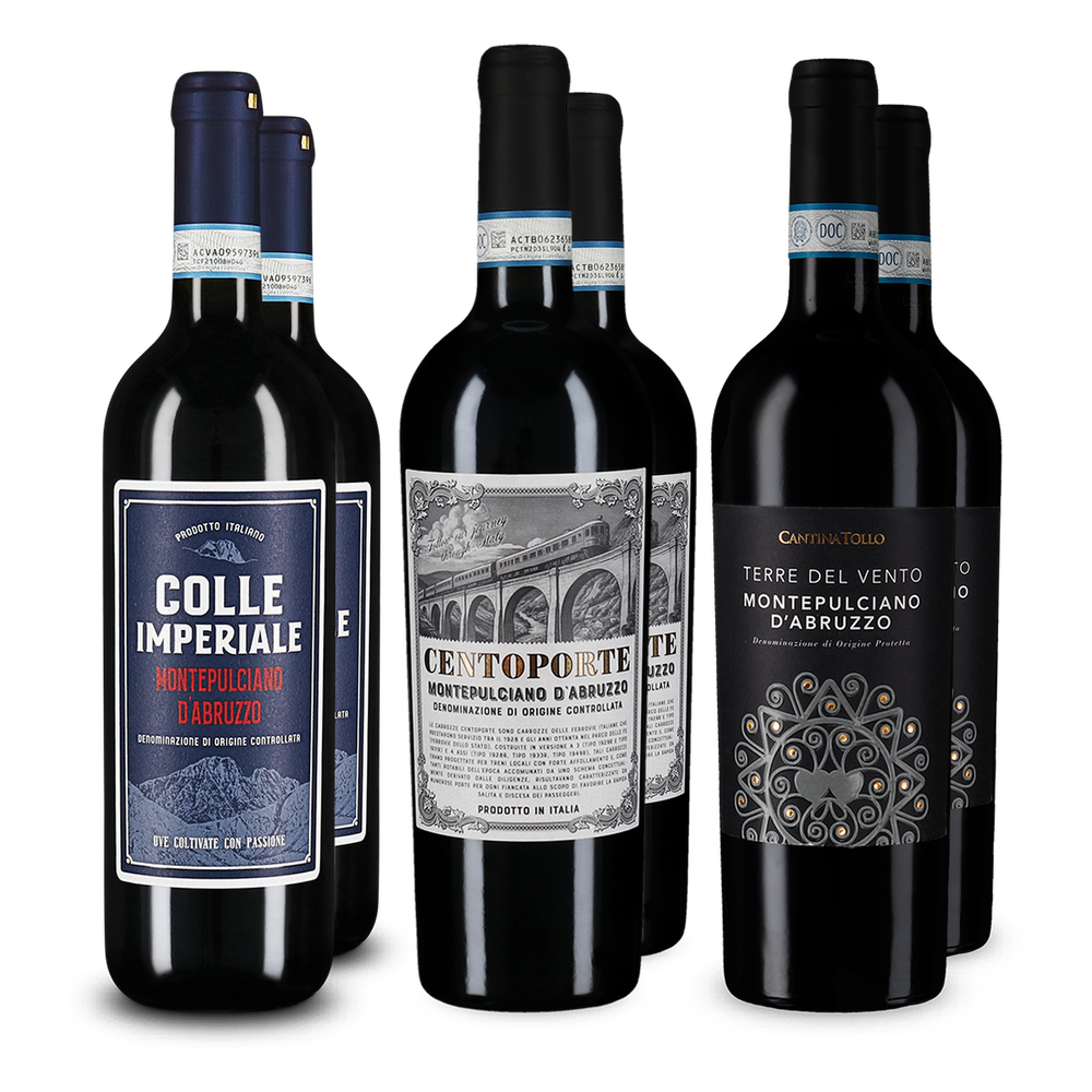 Montepulciano d'Abruzzo kóstolócsomagban