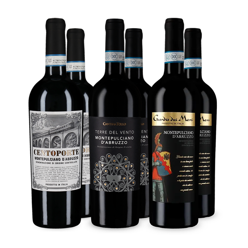 Montepulciano d'Abruzzo kóstolócsomagban