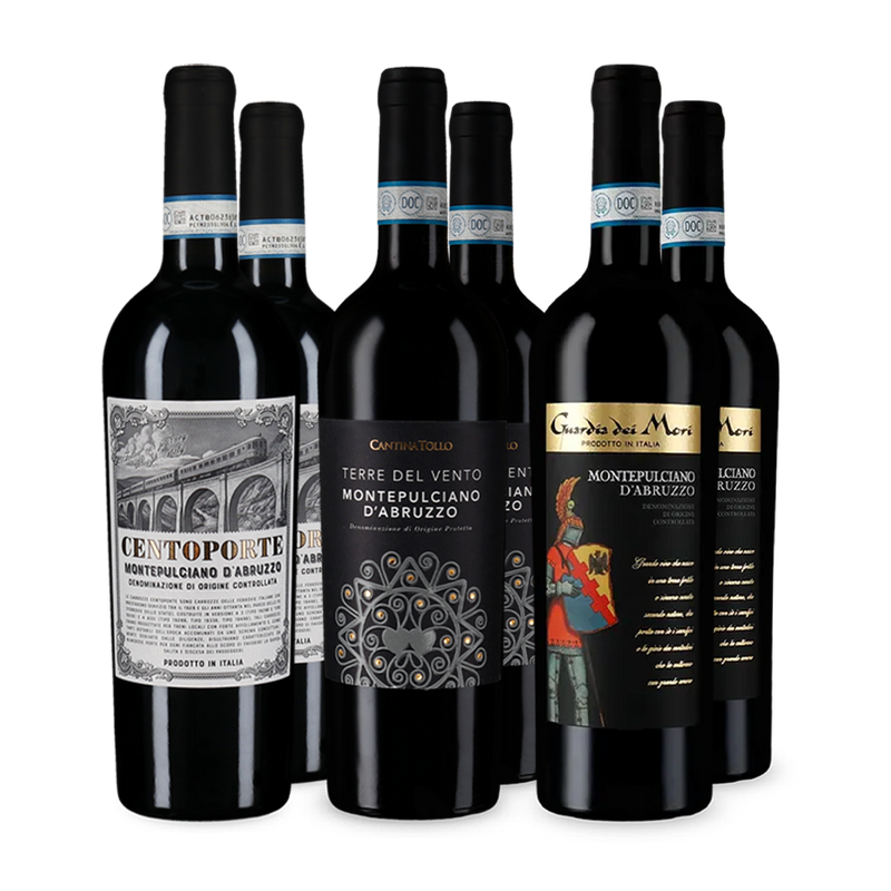 Montepulciano d'Abruzzo kóstolócsomagban
