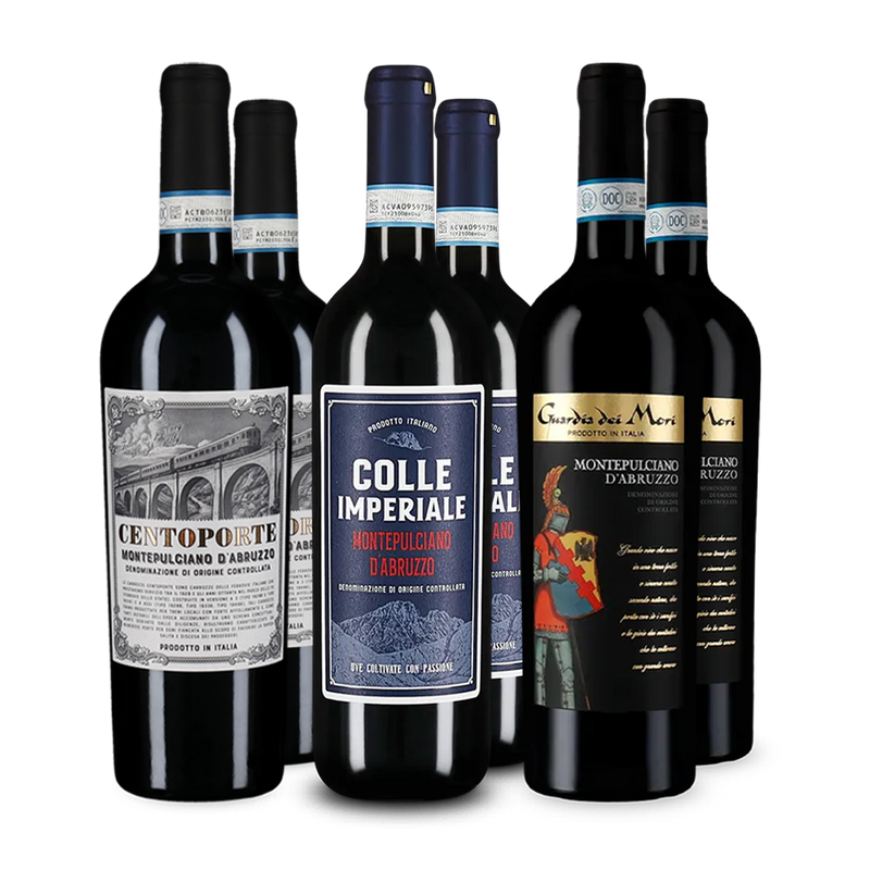 Montepulciano d'Abruzzo kóstolócsomagban
