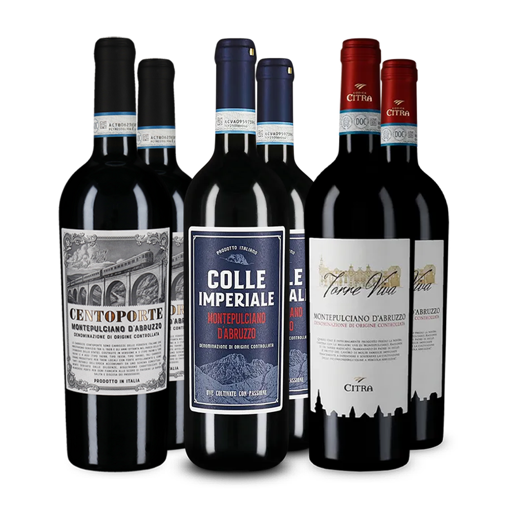 Montepulciano d'Abruzzo kóstolócsomagban