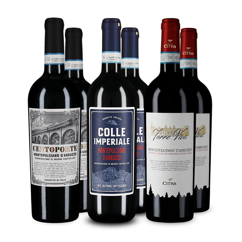 Montepulciano d'Abruzzo kóstolócsomagban