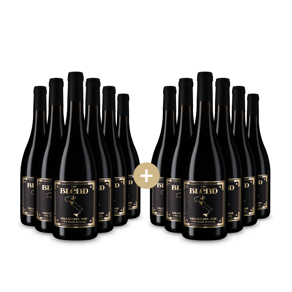 6+6 palack The Blend Collezione Oro – Gold