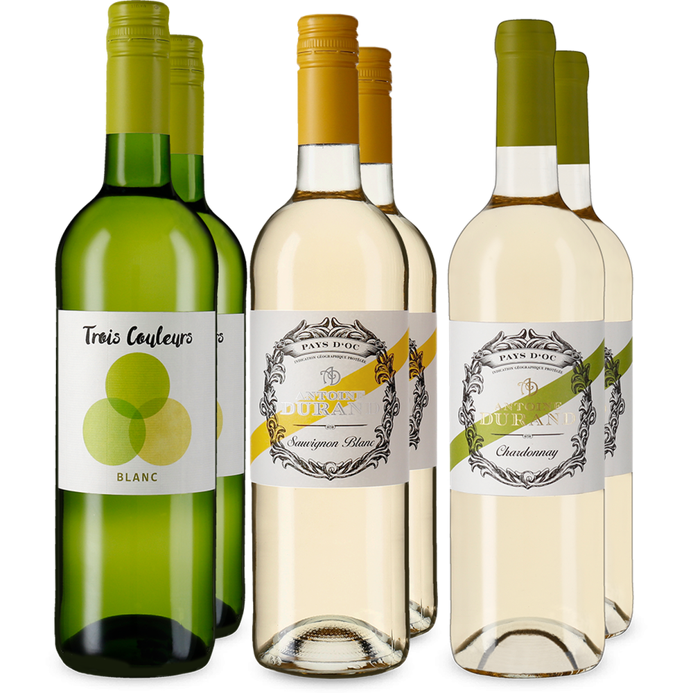Franciaország: fehérbor-kóstolócsomag