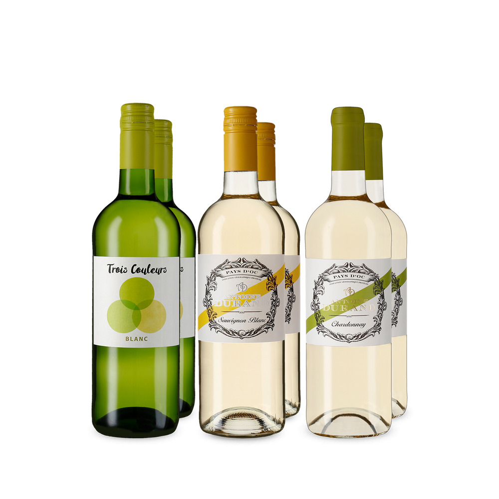 Franciaország: fehérbor-kóstolócsomag