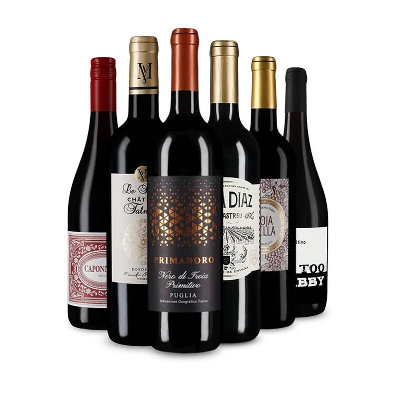 Nemzetközi vörösborok: aranyérmes-válogatás – Gold