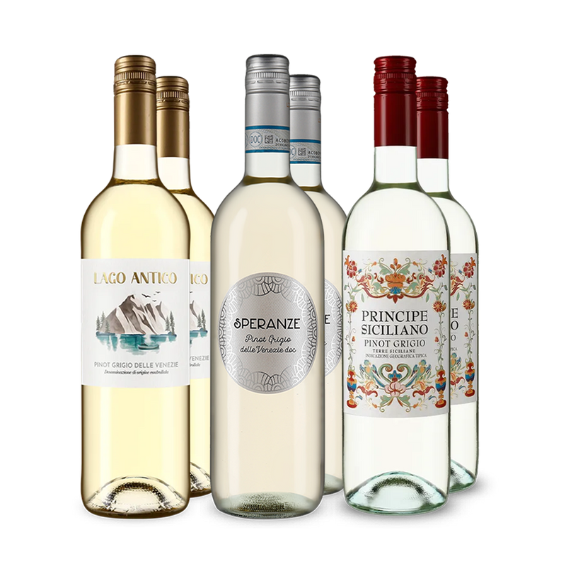 Pinot grigio borok kóstolócsomagban