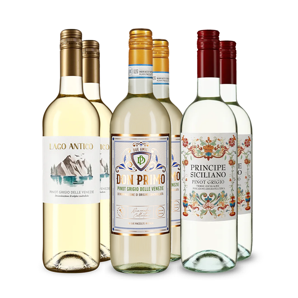 Pinot grigio borok kóstolócsomagban