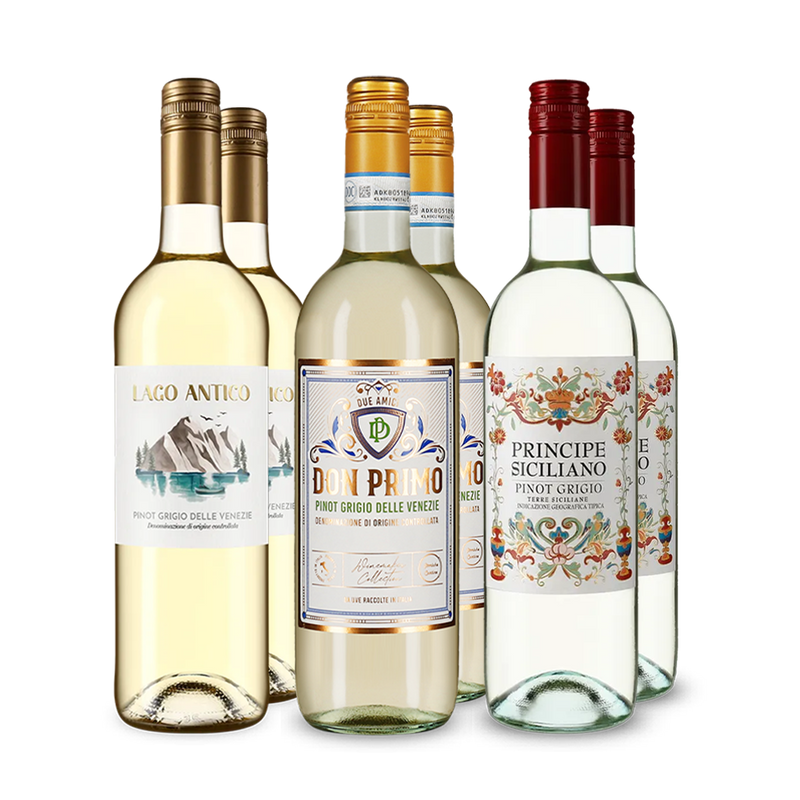 Pinot grigio borok kóstolócsomagban