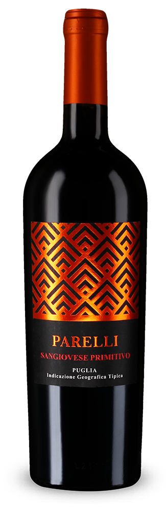 Rocca Vini Parelli Sangiovese Primitivo 2023 – Gold