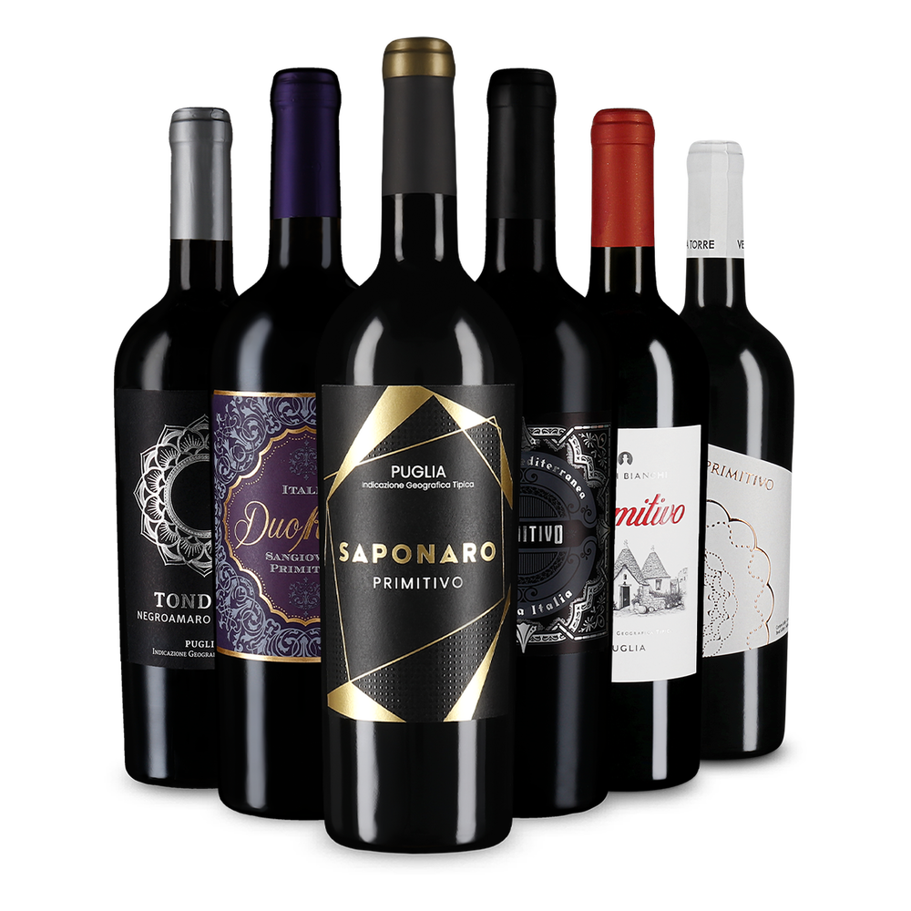Puglia primitivo borainak legjobbjai