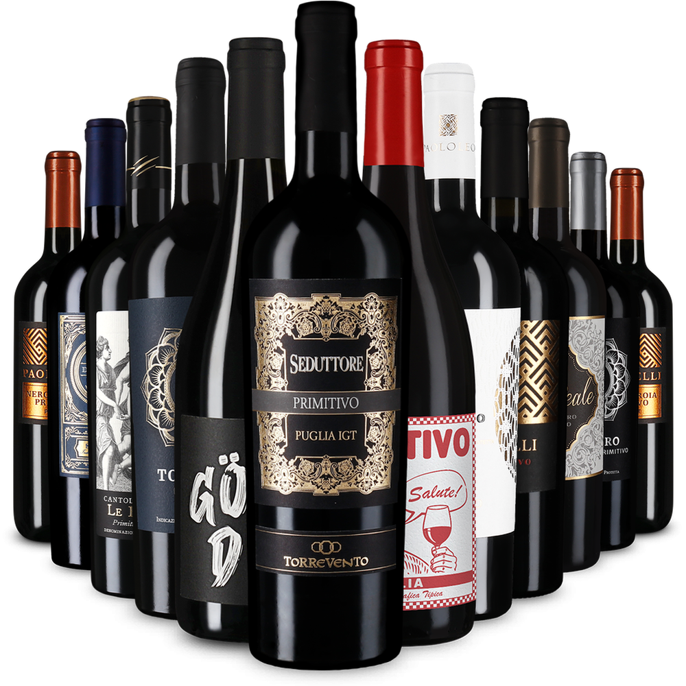 A primitivo borok legjobbjai XXL-csomagban – Gold