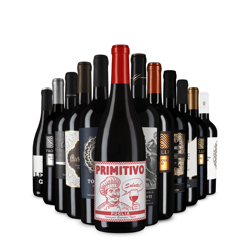 A primitivo borok legjobbjai XXL-csomagban