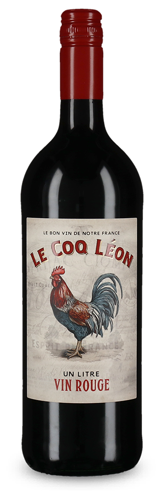 Le Coq Léon Un Litre Vin Rouge – Gold