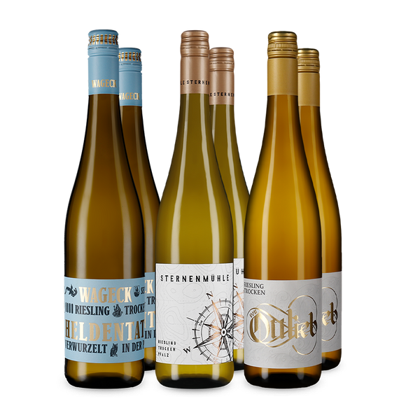 Pfalzi riesling-sztárok 3x2-es csomagban – Gold