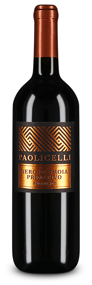 Casa Vinicola Botter Paolicelli Nero di Troia Primitivo 2024 – Gold