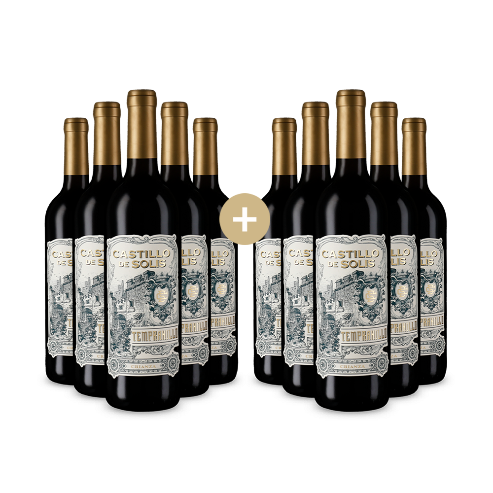 5+5 palack Tempranillo Crianza 2020 – Gold