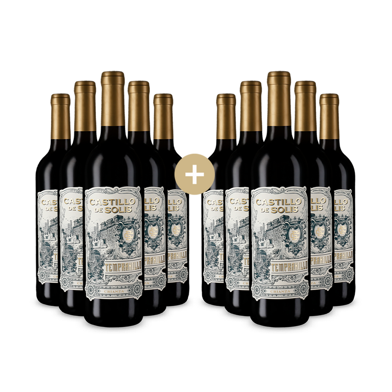 5+5 palack Tempranillo Crianza 2020 – Gold