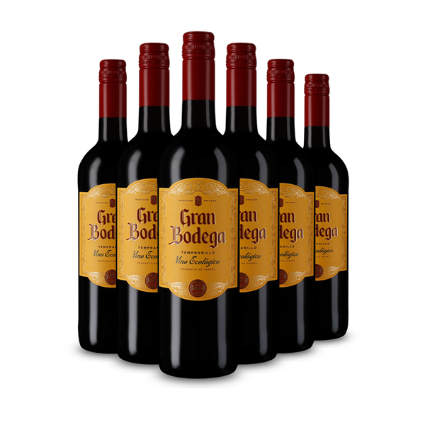 6 palack Gran Bodega Tempranillo 2023 – Gold