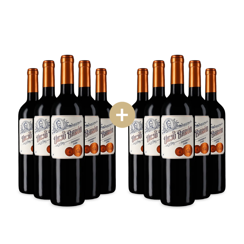 5+5 palack Tempranillo Syrah 2022 – Gold