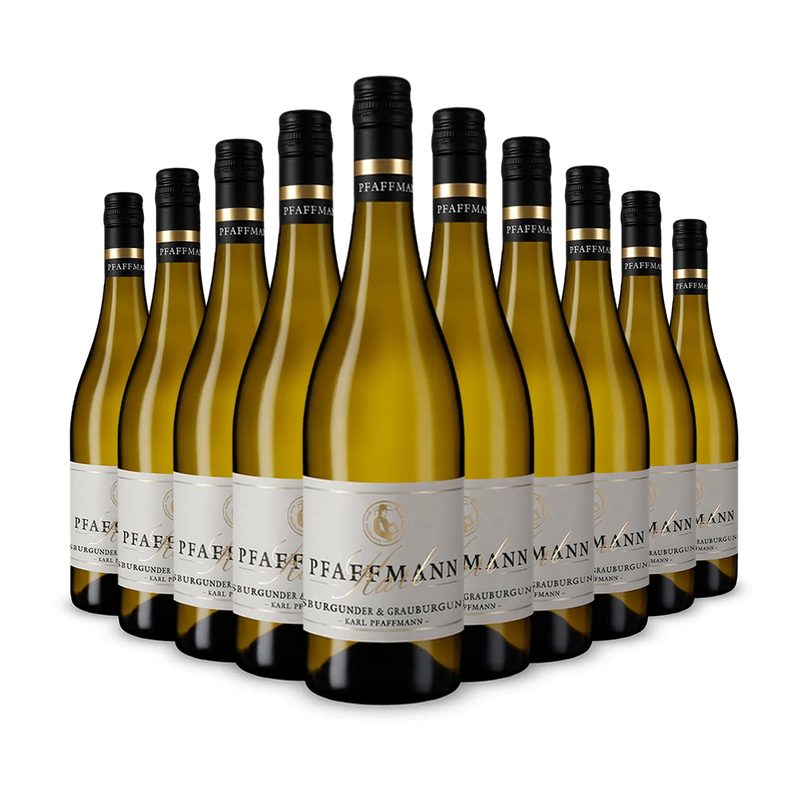 10 palack Edition Karl Pfaffmann Weißburgunder & Grauburgunder trocken 2024 – Gold
