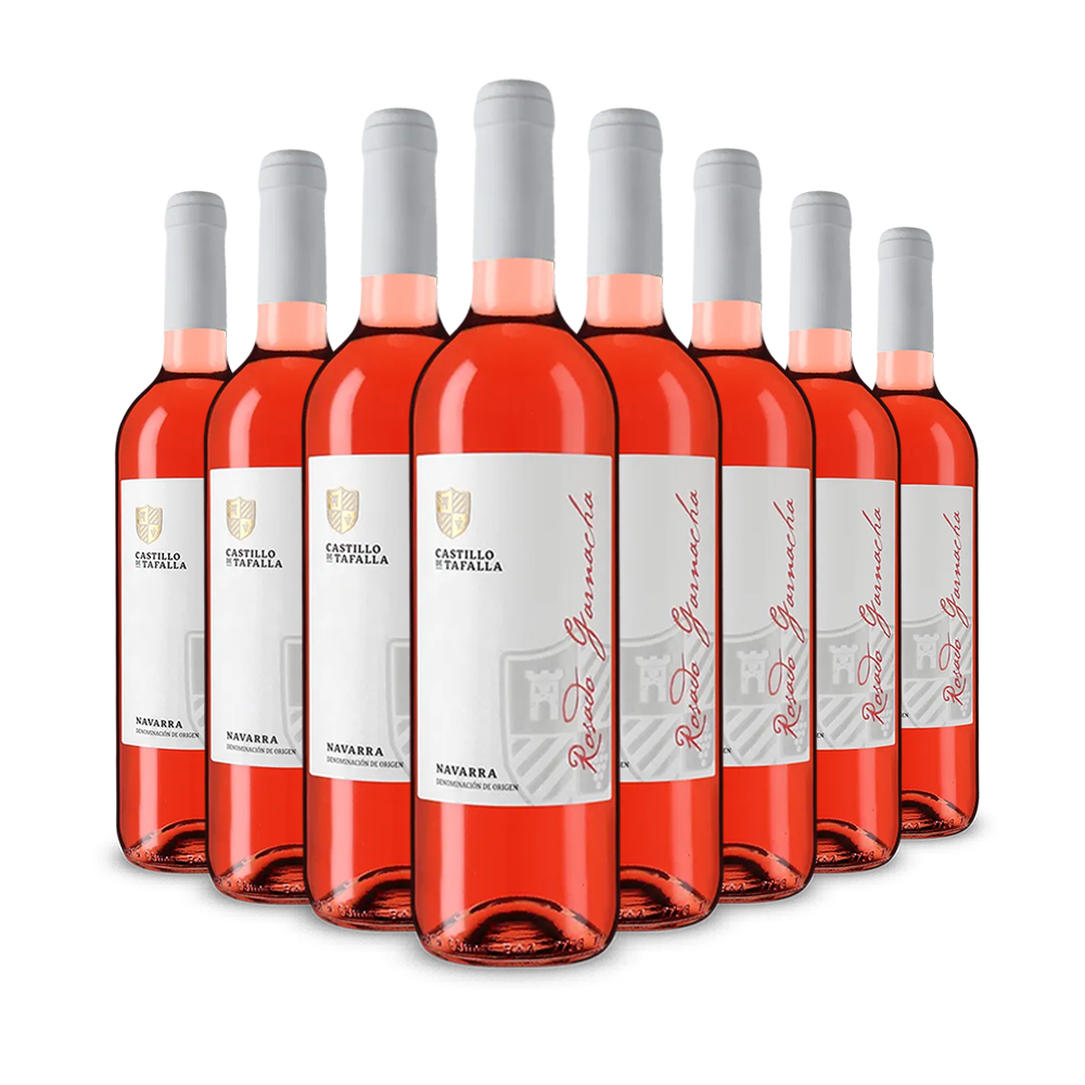 8 palack Castillo De Tafalla Garnacha Rosado 2024 – Gold