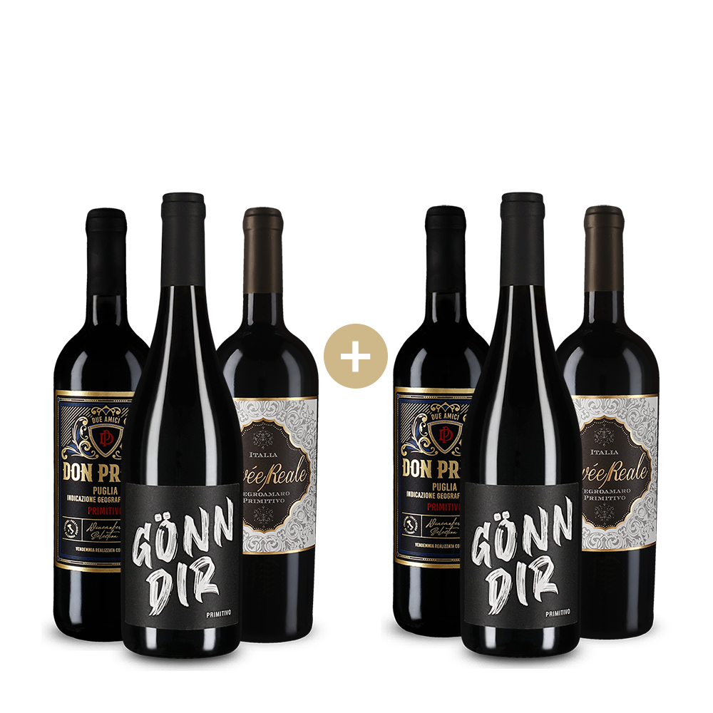 3+3 palack: Primitivo sztárjaink – Gold