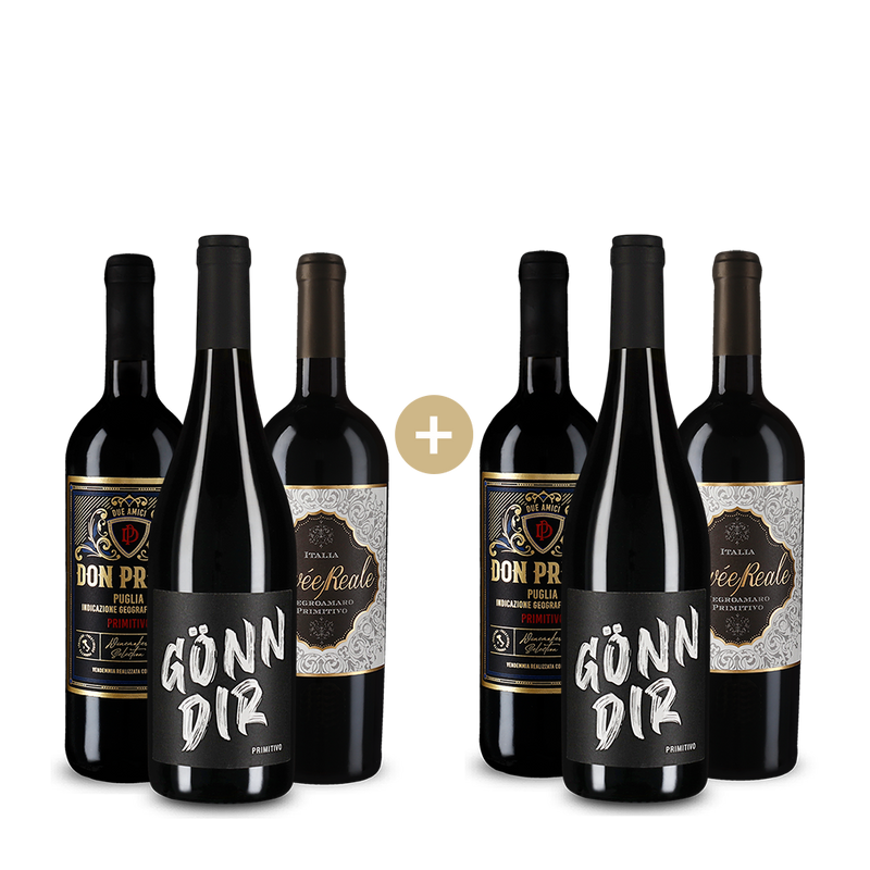 3+3 palack: Primitivo sztárjaink – Gold