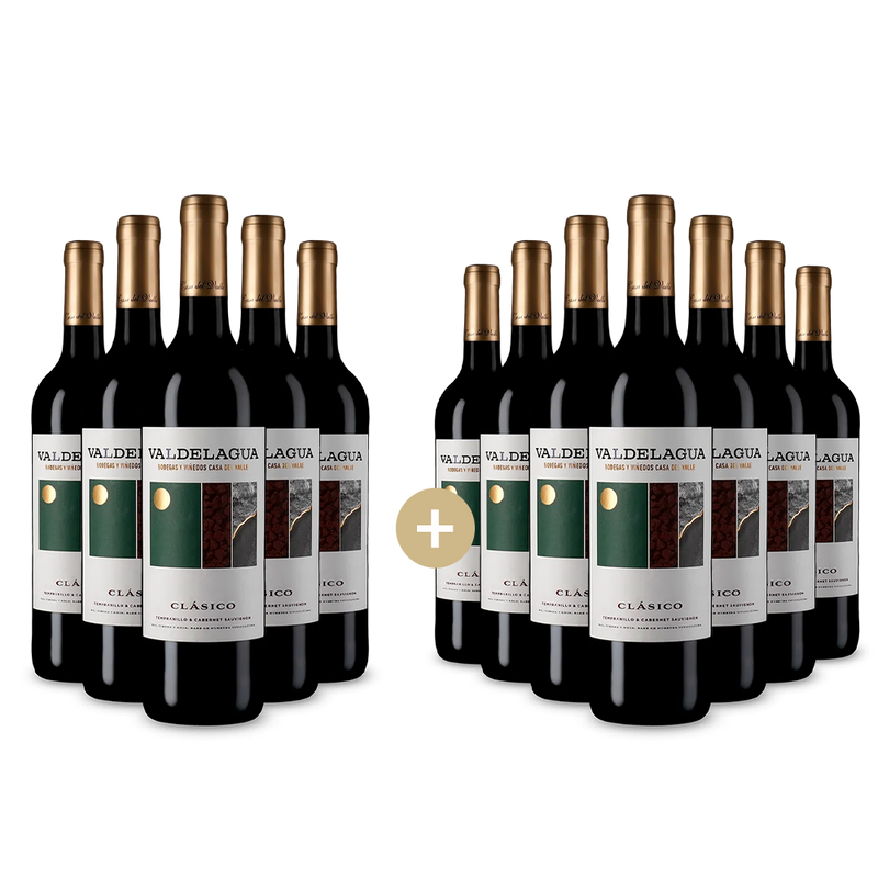 5+7 palack Valdelagua Clásico Tinto 2023 – Gold