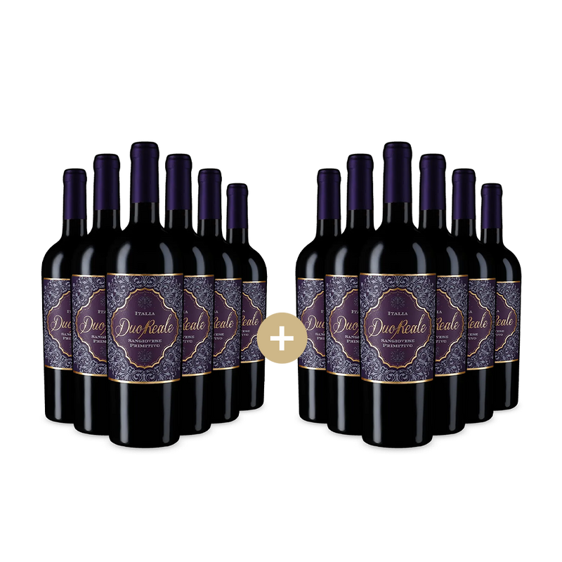 6+6 palack Duo Reale Sangiovese Primitivo 2024 – Gold