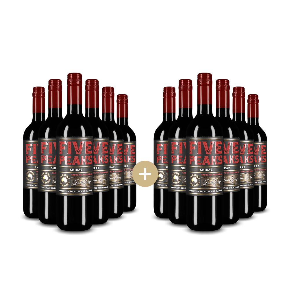 6+6 palack Shiraz 2024 – Gold