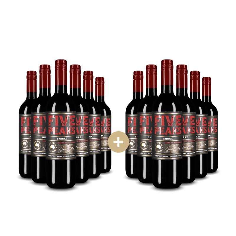 6+6 palack Shiraz 2024 – Gold