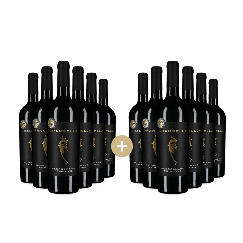 6+6 palack Negroamaro Primitivo 2024 – Gold