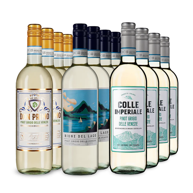 Pinot grigio XXL: Aranyérmes slágerek 3x4-es csomagban – Gold