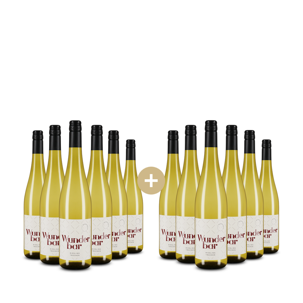 6+6 palack Riesling száraz 2024