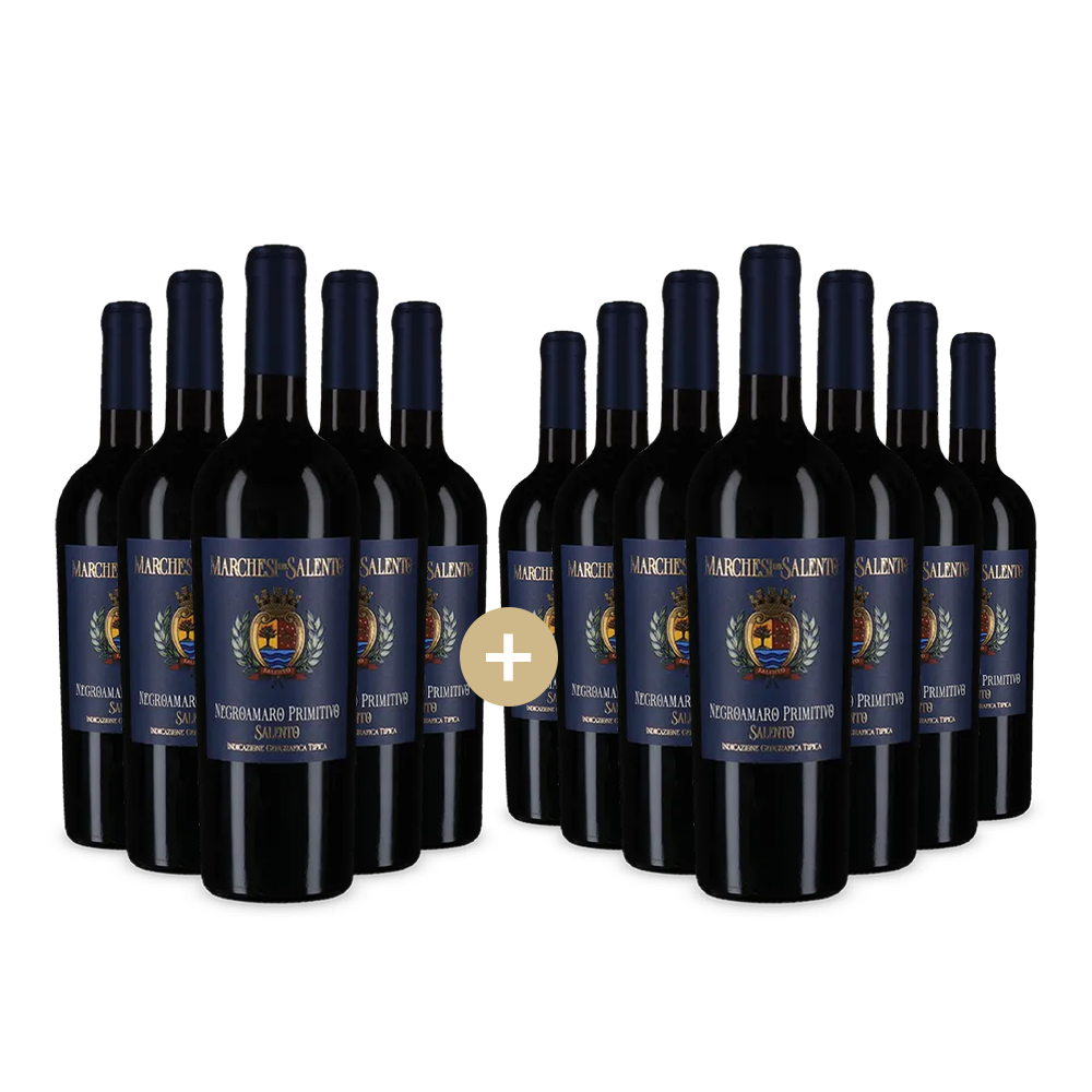 5+7 palack Negroamaro Primitivo 2024 – Gold